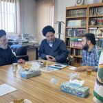 بازدید عضو هیئت مدیره موسسه النبأ العظیم از پژوهشکده ذریه نبوی